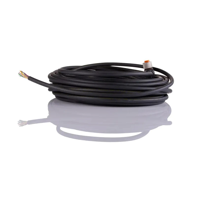 Lumberg Automation Sensor Actuator Cable Female 8 Way Right Angle to Unterminated Free End 10m 30V 934636776 RKWT 8-344/10 M