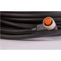 Lumberg Automation Sensor Actuator Cable Female 8 Way Right Angle to Unterminated Free End 10m 30V 934636776 RKWT 8-344/10 M