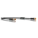 Lumberg Automation Sensor Actuator Cable Male 4 Way Straight to Female 4 Way Straight 30V 68952 RSMV 4-RKMV 4-225/0,3 M