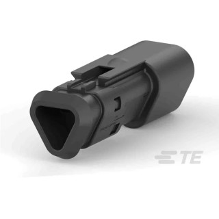 Deutsch DEUTSCH DT Automotive Connector Female Grey Black Cable 3 Way Screw Termination DT04-3P-TN82 / 2-2303813-3