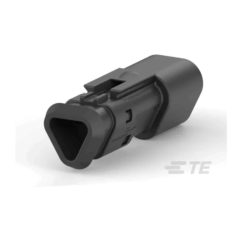 Deutsch DEUTSCH DT Automotive Connector Female Grey Black Cable 3 Way Screw Termination DT04-3P-TN82 / 2-2303813-3
