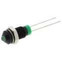 RS PRO Green Panel Mount Indicator 2V DC 20mA Lead Termination Prominent Bezel 208-835