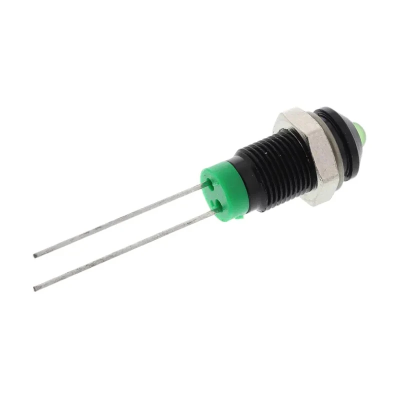 RS PRO Green Panel Mount Indicator 2V DC 20mA Lead Termination Prominent Bezel 208-835