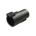 Amphenol Industrial AT Series Automotive Connector Male Black Cable 1 Way Crimp Termination 100A 125°C ATHD04-1-4P