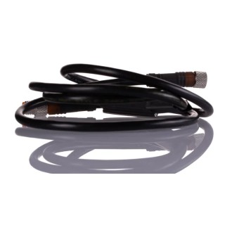 Lumberg Automation Sensor Actuator Cable Male 4 way Straight to Female 4 way Straight, Polyvinyl 4253 RSMV 4-RKMV 4-295/1 M