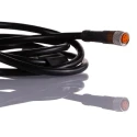 Lumberg Automation Sensor Actuator Cable Male 4 way Straight to Female 4 way Straight, Polyvinyl 4253 RSMV 4-RKMV 4-295/1 M