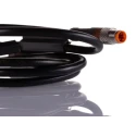Lumberg Automation Sensor Actuator Cable Male 4 way Straight to Female 4 way Straight, Polyvinyl 4253 RSMV 4-RKMV 4-295/1 M