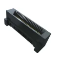 Samtec HSEC8 Series Vertical Edge Connector Female, Surface Mount, 10 Contacts, 0.8 mm Pitch, 1 Row, Solder Termination 