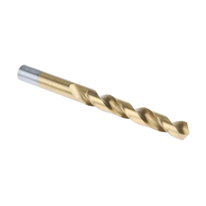 RS PRO High-Speed Steel Titanium Nitride Coated Jobber Drill Bit 13 mm Shank, 151 mm Overall Length, Right Cutting 213-540