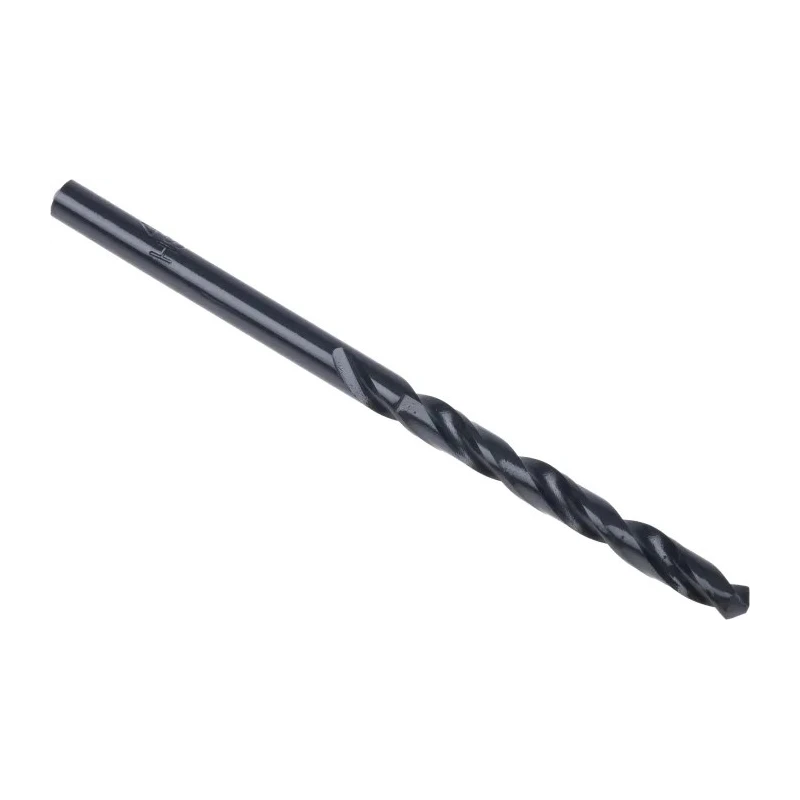 RS PRO High-Speed Steel (HSS) Helical 4-Flute Cylindrical Shank Jobber Drill Bit Set 4mm Shank Size, 75mm Length, 10 213-067