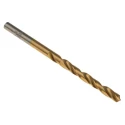 RS PRO High Speed Steel Jobber Drill Bit Set 4.4mm Tin Coated Cylindrical Shank 80mm Overall Length 10 Pieces 213-792
