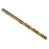 RS PRO High Speed Steel Jobber Drill Bit Set 4.4mm Tin Coated Cylindrical Shank 80mm Overall Length 10 Pieces 213-792