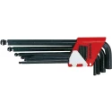 Teng Tools 9 piece L Metric Hex Key Set Hex size 1.5 to 10 mm 1479MM