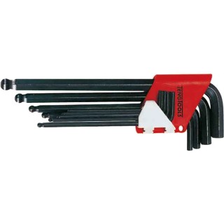 Teng Tools 9 piece L Metric Hex Key Set Hex size 1.5 to 10 mm 1479MM