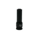 Teng Tools 12 mm 12.7 mm Drive Impact Socket, Black Phosphate Finish, Chrome Molybdenum Steel, 20mm Length 920612N