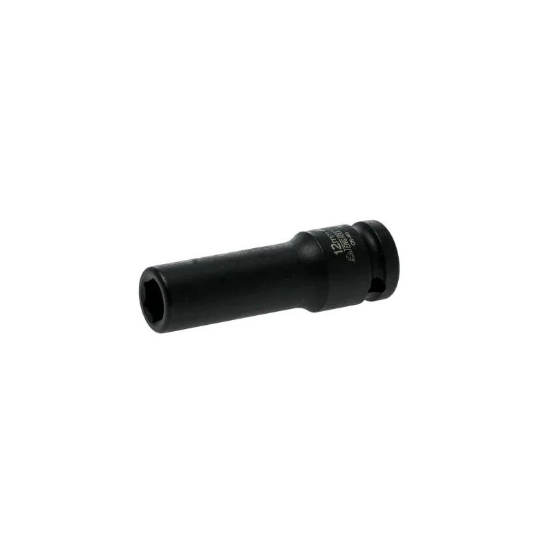 Teng Tools 12 mm 12.7 mm Drive Impact Socket, Black Phosphate Finish, Chrome Molybdenum Steel, 20mm Length 920612N