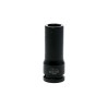 Teng Tools Impact Socket 17 mm 12.7 mm Drive, Hexagon, Chrome Molybdenum Steel, Black Phosphate Finish 920617N