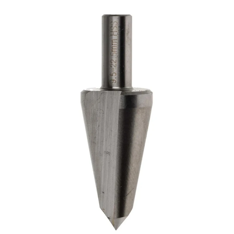 RS PRO HSS Cone Cutter Drill Bit, 10 mm to 22.5 mm Head Size, Maximum Drilling Thickness 2 mm, Bright Finish 221-585