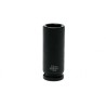 Teng Tools 21 mm 12.7 mm Drive 6 Point Chrome Molybdenum Steel Impact Socket, 31mm Length 920621N