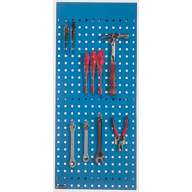 Bott Steel Wall Mount Tool Panel 990mm Width 457mm Height Blue Epoxy Powder Coat 14025128.11