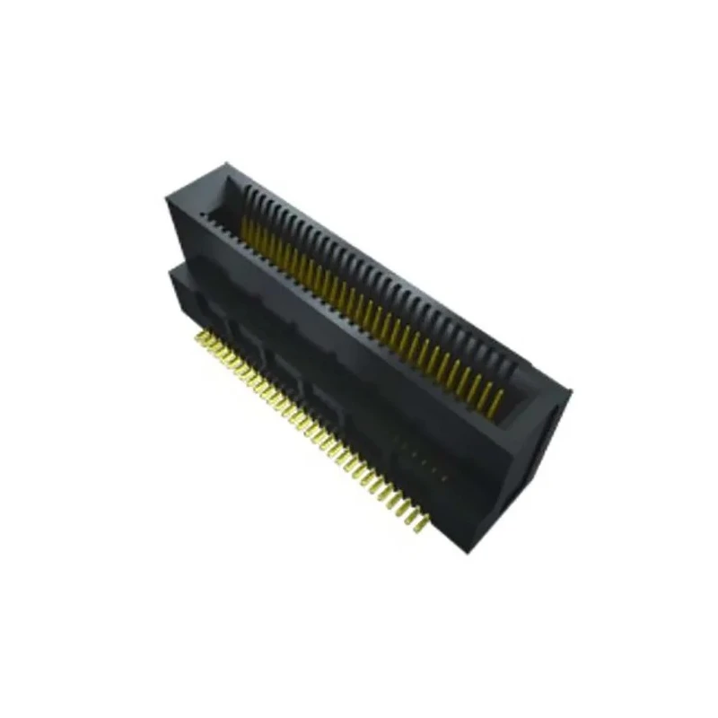 Samtec Series Right Angle Edge Connector Female, Surface Mount, 10-Contacts, 0.635 mm Pitch, 1 Row, Solder Termination MEC6