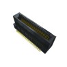Samtec Series Right Angle Edge Connector Female, Surface Mount, 10-Contacts, 0.635 mm Pitch, 1 Row, Solder Termination MEC6