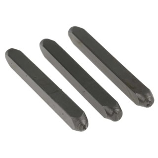 RS PRO 2.5 mm Character Height 9 Piece Engraving Punch Set Model 251-766