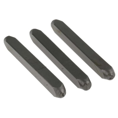 RS PRO 2.5 mm Character Height 9 Piece Engraving Punch Set Model 251-766