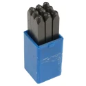 RS PRO 2.5 mm Character Height 9 Piece Engraving Punch Set Model 251-766