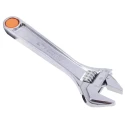 Bahco 20 mm Jaw Capacity Adjustable Spanner, 155mm Overall Length, Alloy Steel, Chrome Finish 8070 C
