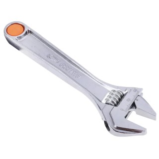 Bahco 20 mm Jaw Capacity Adjustable Spanner, 155mm Overall Length, Alloy Steel, Chrome Finish 8070 C