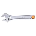 Bahco 20 mm Jaw Capacity Adjustable Spanner, 155mm Overall Length, Alloy Steel, Chrome Finish 8070 C