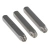 RS PRO Engraving Punch Set 6 mm Character Height, 9 Pieces, Punch Length 64 mm, Punch Width 8.8 mm, Model 251-788