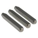 RS PRO Engraving Punch Set 6 mm Character Height, 9 Pieces, Punch Length 64 mm, Punch Width 8.8 mm, Model 251-788
