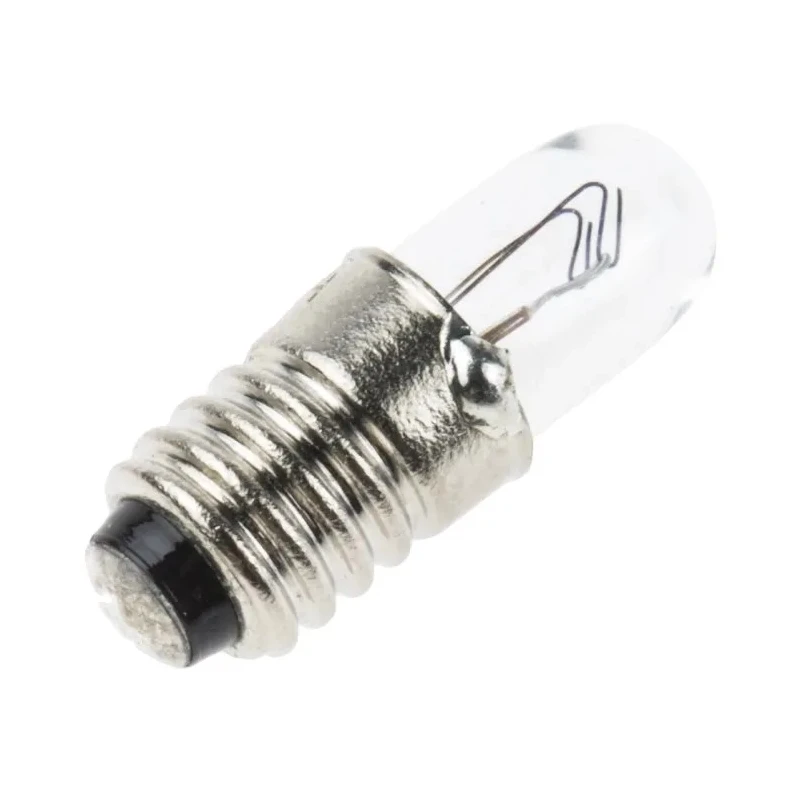 RS PRO Indicator Light Clear 12V 83mA 10000h E5 T1 1/2 Lamp 5.7mm Diameter 17.5mm Length 104-581
