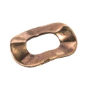 RS PRO Copper Plain Crinkle Locking and Anti-Vibration Washer M2 BS 4463 289-635