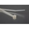 RS PRO Cable Tie Non-Releasable, Natural Polyamide 66, 190 mm x 4.8 mm, Flame Retardant, UL 94 V-2, Model 178-484