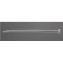 RS PRO Cable Tie Non-Releasable, Natural Polyamide 66, 190 mm x 4.8 mm, Flame Retardant, UL 94 V-2, Model 178-484