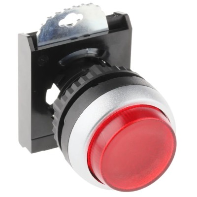 BACO Red Stay Put Push Button Head 22 mm Cutout IP66 L21CK10