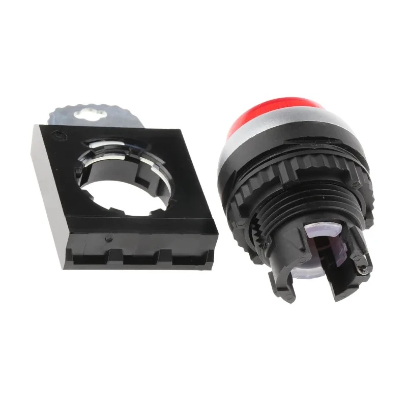 BACO Red Stay Put Push Button Head 22 mm Cutout IP66 L21CK10