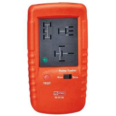 RS PRO Automotive Relay Tester Battery Powered CE Certified Auto Test 200-3705