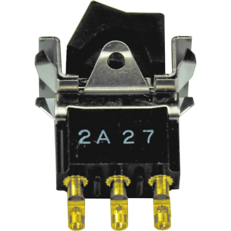TE Connectivity DPST Latching On-None-On Rocker Switch Panel, Aluminium Housing, 6A 28Vdc/250Vac FLN29BLACK04