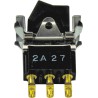 TE Connectivity DPST Latching On-None-On Rocker Switch Panel, Aluminium Housing, 6A 28Vdc/250Vac FLN29BLACK04