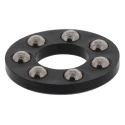 BNL Acetal Thrust Ball Bearing 10.2 mm Inside Diameter 21.7 mm Outside Diameter 3 mm Race Width Carbon Steel Balls FT10M/1B/D