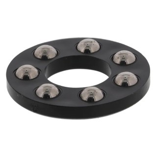 BNL Acetal Thrust Ball Bearing 10.2 mm Inside Diameter 21.7 mm Outside Diameter 3 mm Race Width Carbon Steel Balls FT10M/1B/D
