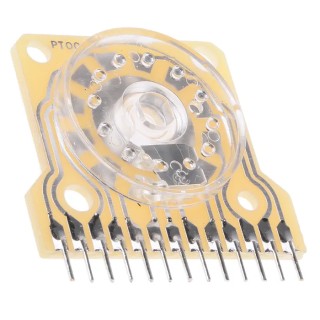 Lorlin Rotary Switch Wafer 12 Position 1 Contact, Non-Interchangeable Drive Wafer, PT602-001