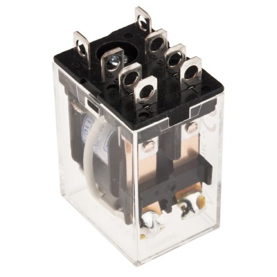 Omron Power Relay DPDT Plug-In 110-120V AC Coil 10A Switching Current LY2 110/120VAC