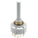 Lorlin 12 Position SPST Rotary Switch 150mA 250V AC/DC Polyamide Housing Panel Mount CK1024