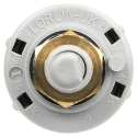 Lorlin 12 Position SPST Rotary Switch 150mA 250V AC/DC Polyamide Housing Panel Mount CK1024