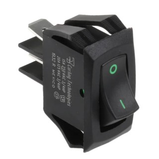 Carlingswitch SPST On-None-On Rocker Switch Panel IP66 16A 250V AC 28V DC Nylon Housing RCR-30086000